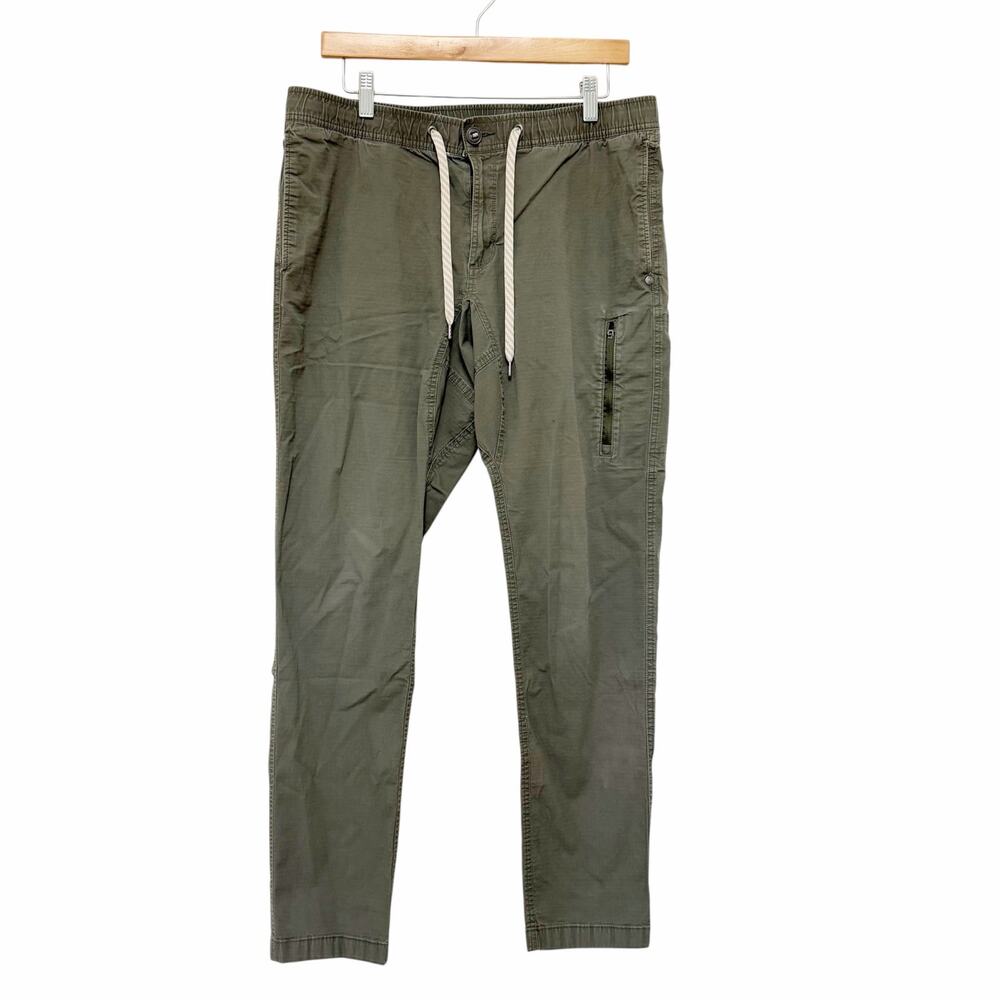 Vuori Green Ripstop Climber Pants Sz XL Style V412
